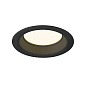 1007479 SLV DOWNLIGHT V 100 recessed cover black врезная декоративная рамка — фото 3