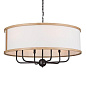 Heddle 6 Light Chandelier Anvil Iron and Beech люстра 52466AVI Kichler — фото 6