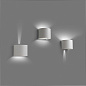 70686 SUNSET LED White wall lamp настенный светильник Faro barcelona