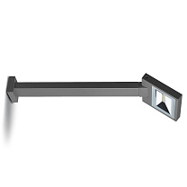 Movit квадратный с с кронштейном 220mm антрацитово-серый 2700 K 18.6 Вт