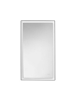 Mirror Glass Sandy Black & Inner White Aluminium LED 36 Watt 220-240Volt 1026Lm 4000K IP44 Touch & No Frosting Switch L: 120 W: 3.5 H: 70 cm