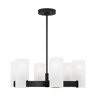 Люстра Visual Comfort Rhode, чёрный DJC1156MBK