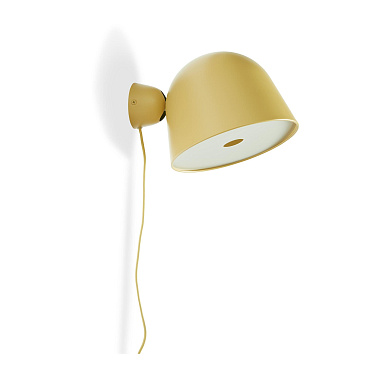 Kuppi wall lamp 2.0 Mustard yellow Woud, настенный светильник