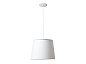 20308-89 SAVOY WHITE PENDANT LAMP WHITE LAMPSHADE подвесной светильник Faro barcelona