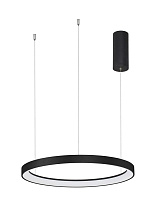 Triac Dimmable Sandy Black Aluminium & Acrylic LED 38 Watt 220-240 Volt 2175Lm IP20 3000K D: 50 H: 150 cm