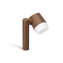 Уличный светильник-столбик Lombardo Clic Up Garden, 5 Вт, кортен