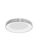 Triac Dimmable Brushed Silver Aluminium & Acrylic LED 50 Watt 220-240 Volt 2864Lm 3000K IP20 D: 60 H: 9 cm