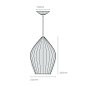 Подвесной светильник Original BTC Fin Extra Large — фото 3