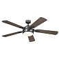 60" Humble 5 Blade LED Indoor Ceiling Fan Anvil Iron люстра-вентилятор 300415AVI Kichler — фото 5
