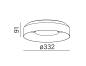 RING dot surface AQForm накладной светильник MR2074