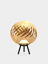 Портативный светильник Tom Dixon Whirl Large - Золотой полированный Поликарбонат