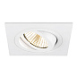 1007349 SLV NEW TRIA® 75 mount. ring square white монтажное кольцо — фото 1