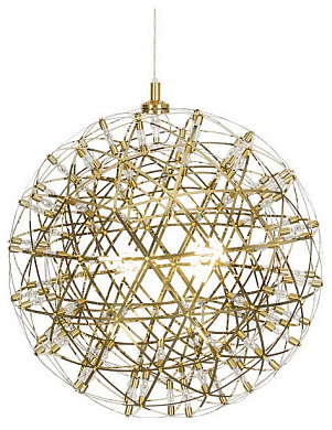 9027-43 Gold Loft it Raimond подвесной светильник 0.3W 2100lm 3000K