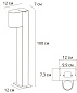 A3102PA-1BK Arte Lamp Compass ландшафтный светильник GU10 1х35W — фото 1