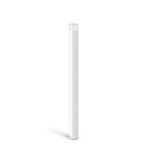 Уличный светильник-столбик Lombardo Stik 60 Flat Opal Bollard 750, 5,5 Вт, 800 лм, белый