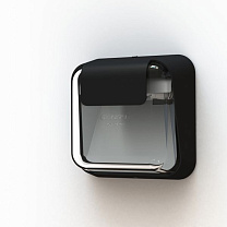 Carex N° 1; one-piece clear glass R7s 10W; Velvet black