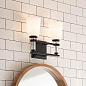 Rosalind 11.5" 2 Light Vanity Light Black настенный светильник 55146BK Kichler — фото 5