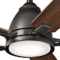 44" Arvada Fan Anvil Iron люстра-вентилятор 330090AVI Kichler — фото 6