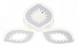 10271/3LED Escada Dew потолочный светильник с цветочной формой плафонов