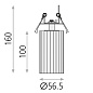 ACB Iluminacion Modrian 3951/10 Встраиваемый белый, LED GU10 1x8W, регулируемый