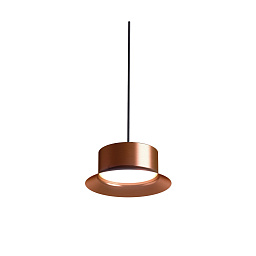 MAI_3415LS_2645W Estiluz Maine подвесной светильник кольцевого дизайна с медным оттенком и внутренней подсветкой