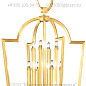 780440-3 Allegretto 28" Round Pendant фонарь, Fine Art Lamps