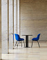 604168 Normann Copenhagen Scala Стол для бистро Ø60 см, черный дуб — фото 1