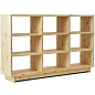 608232 Normann Copenhagen Plank Книжный шкаф из сосны, высокий — фото 1