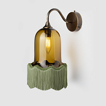Vintage Bell Petite Wall Light сине-зеленый