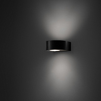 Moon 2-2x4W 27K 230V-black