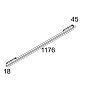 23310 9005 B Delta Light PR SPLITLINE M - Led Line He Soft 1 X 17,3 Вт трековый светильник — фото 1