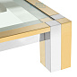 112459 Coffee Table Titan polished ss gold finish  Eichholtz