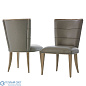 Adelaide Side Dining Chair-Grey Global Views кресло