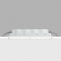 Laser Blade Frame recessed luminaire - 10 cells - General Lighting Pro - DALI 23.4W 1650lm - 3000K - CRI 90 - DALI-2 - Colour: White