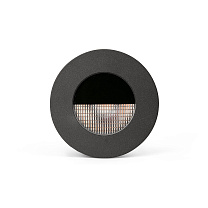 GRUND black anodized wallwasher 13W 2700K 24V