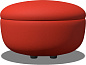 Bart Pouf and Footstool пуф Moooi