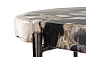 109032 Side Table Boylan petrified wood SIDE TABLES Eichholtz