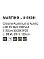 8101241 MARTINO Novaluce светильник LED 33Вт 230В 2150Lm 3000K IP20