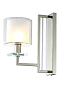 Бра Crystal Lux NICOLAS AP1 NICKEL/WHITE — фото 1