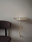 Настенная консоль Curvature Ferm Living 1104267226 латунь — фото 1