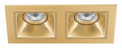 D5230303 Lightstar Domino точечный светильник, 50Вт, золото