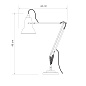 Original 1227 Desk Lamp Sage Green Anglepoise, настольная лампа — фото 6