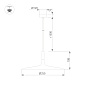 Подвесной светильник Arlight SP-FIORE-R250-8W — фото 1