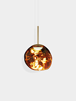 Подвесной светильник Tom Dixon Melt Mini - Золотой полированный Поликарбонат
