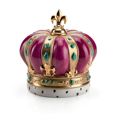 Crown royal scented candle - fuchsia & gold ароматическая свеча, Villari