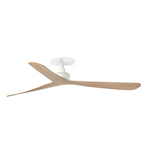 ROCKER M RECESSED White/ash fan Wall Control white