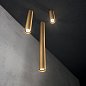 Потолочный светильник Look PL1 ROUND D60 H400 Ideal Lux 233192, черный — фото 1
