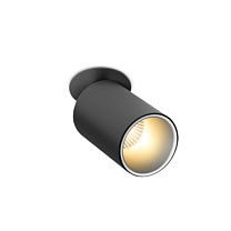 Потолочные светодиодные светильники Led technology SPY IN 10.30 W черный + серебристый