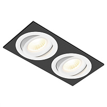 Потолочные светодиодные светильники Led technology MIKA 30.27 W 2FW белый + черный