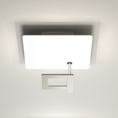 04604ASDHXXBB Elesi luce Like Q PL M LED потолочный светильник квадратный средний белый; алюминий